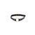 Чокер з екошкіри Bijoux Indiscrets Maze &ndash; Single Choker Black