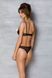 Еротичне боді Passion MARINA BODY, S/M, black, з відкритими чашками