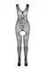 Бодистокинг с крыльями Passion BS098 One Size, white, средняя сетка, открытый доступ