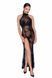 Длинное сетчатое платье Noir Handmade F239 Long tulle dress, M