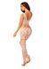 Сетчатый бодистокинг с имитацией топа и шорт Obsessive Bodystocking G330 XL/XXL, white, с доступом