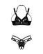 Комплект Obsessive Keira Lise 2-pcs crotchless set L/XL