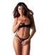 Комплект Obsessive Nutris 2-pcs crotchless set XS/S
