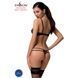 Боди монокини с открытой грудью VALERY BODY black S/M - Passion Exclusive