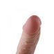 Фаллоимитатор 11.8&Prime; с вибрацией для секс-машин Hismith Silicone Dildo with Vibe, KlicLok, пульт ДУ