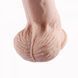 Фаллоимитатор 11.8&Prime; с вибрацией для секс-машин Hismith Silicone Dildo with Vibe, KlicLok, пульт ДУ