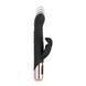 Вібратор-кролик Rosy Gold - Rabbit Vibrator with thrusting function - Black