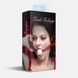 Кляп силиконовый Feral Feelings Silicon Ball Gag Red/White, красный ремень, белый шарик