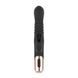 Вібратор-кролик Rosy Gold - Rabbit Vibrator with thrusting function - Black