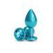 Анальная пробка NS Novelties Rear Assets - Iridescent Teal - Medium - Teal