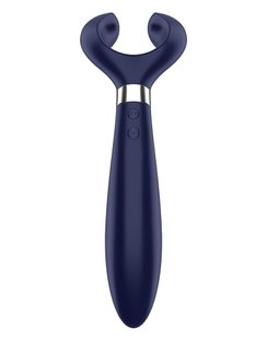 Вибратор для пар Satisfyer Endless Fun Blue, три мотора, многофункциональный