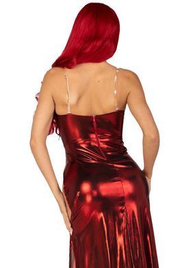 Эротическое платье Leg Avenue Shimmer bodysuit with skirt L