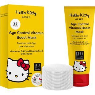 Антивікова маска з вітамінним комплексом GESKE Age Control Vitamin Boost Mask by Hello Kitty Head