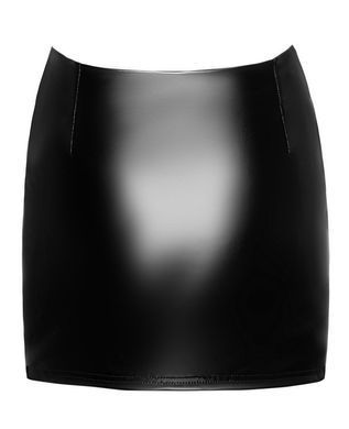 Юбка Noir Handmade F345 Powerwetlook skirt with garter - S