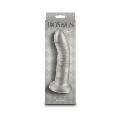 Дилдо NS Novelties Royals - 7" Charlie - Metallic Champagne