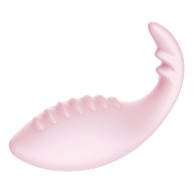 Вибратор-яйцо Leten Dinosaur Baby Pink