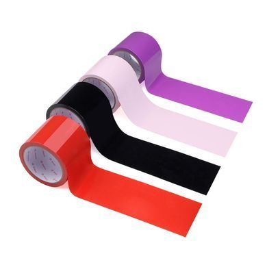 Скотч для бондажа LOCKINK SEVANDA Electrostatic Tape, черная, 16 м