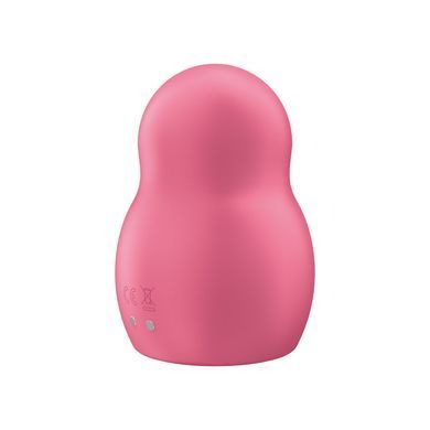 Вакуумный стимулятор с вибрацией Satisfyer Pro To Go 1 Red