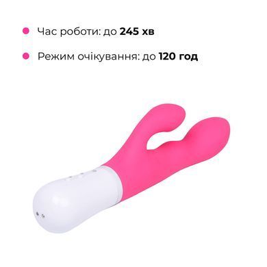 Смарт вибратор-кролик Lovense Nora с вращающимся стволом