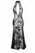 Длинное сетчатое платье Noir Handmade F239 Long tulle dress, L