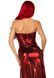 Эротическое платье Leg Avenue Shimmer bodysuit with skirt L