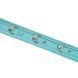 Ошейник с поводком Liebe Seele Blue Lamb Leather Collar with Velvet Lining