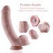 Силіконовий фалоімітатор для секс-машин Hismith 8.3&Prime; Silicone Dildo, вигнутий, система KlicLok