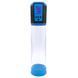 Автоматическая вакуумная помпа Men Powerup Passion Pump Blue, LED-табло, перезаряжаемая, 8 режимов
