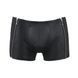 Мужские кожаные боксеры с молниями Passion 049 SHORT MATT S/M Black