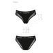 Трусики с прозрачной вставкой Passion PS002 PANTIES L, black