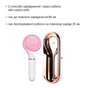 Пульсатор с вакуумной стимуляцией Otouch LOLLIPOP Pink