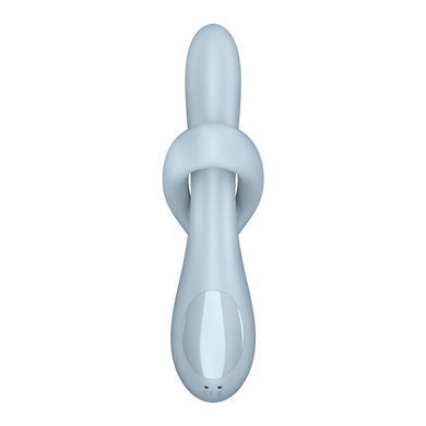 Вібратор з ротацією Satisfyer Heat Flex 4 Blue, підігрів до 39&deg;C
