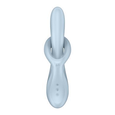Вібратор з ротацією Satisfyer Heat Flex 4 Blue, підігрів до 39&deg;C