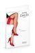 Чулки в крупную сетку Anne De Ales ERICA T3 Red