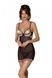 Эротический пеньюар Passion MARINA CHEMISE, L/XL, beige