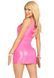 Вінілова мінісукня Leg Avenue Pink vinyl mini dress S, рожева