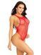 Боди-сетка Leg Avenue Net snap crotch tank bodysuit Red, One Size