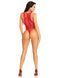 Боди-сетка Leg Avenue Net snap crotch tank bodysuit Red, One Size