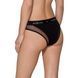 Трусики с прозрачной вставкой Passion PS002 PANTIES M, black