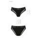 Трусики с прозрачной вставкой Passion PS002 PANTIES M, black
