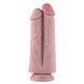 Двойной дилдо для секс-машин Hismith 8.5&rdquo; Two Cocks One Hole Silicone Dildo