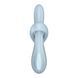 Вібратор з ротацією Satisfyer Heat Flex 4 Blue, підігрів до 39&deg;C