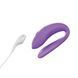 Смарт-вибратор для пар We-Vibe Sync O Light Purple, пульт ДУ