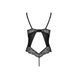 Боди из эко-кожи и кружева Passion LOONA BODY L/XL, black