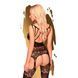 Бодистокинг в будуарном стиле Penthouse - Hottie Black S/L