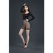 Эротическое платье Moonlight Model 13 XS-L Black, длинный рукав