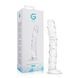 Скляний фалоімітатор Gildo Textured Glass Dildo No. 36