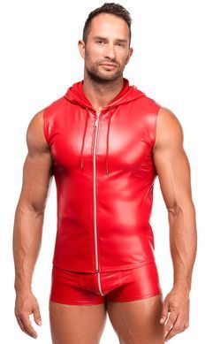 Мужской жилет с капюшоном Noir Handmade H096 Ignite hooded vest XL