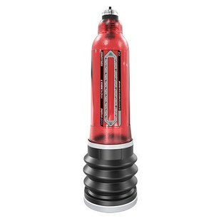 Гідропомпа Bathmate Hydromax 7 Red (X30), для члена довжиною від 12,5 до 18 см, діаметр до 5 см, Червоний