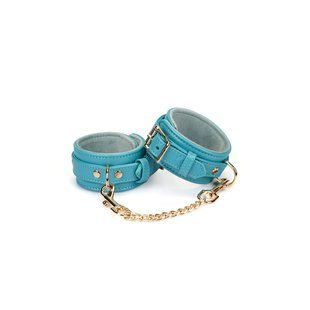 Поножи Liebe Seele Blue Lamb Leather Ankle Cuffs with Velvet Lining